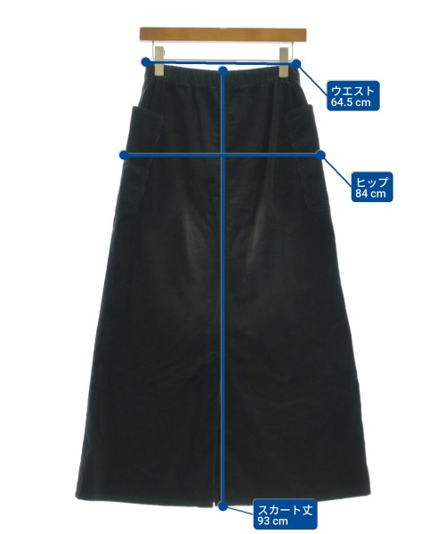 GALERIE VIE（ギャラリーヴィー）ロング・マキシ丈スカート 黒 サイズ:34(S位) レディース/2200622280165