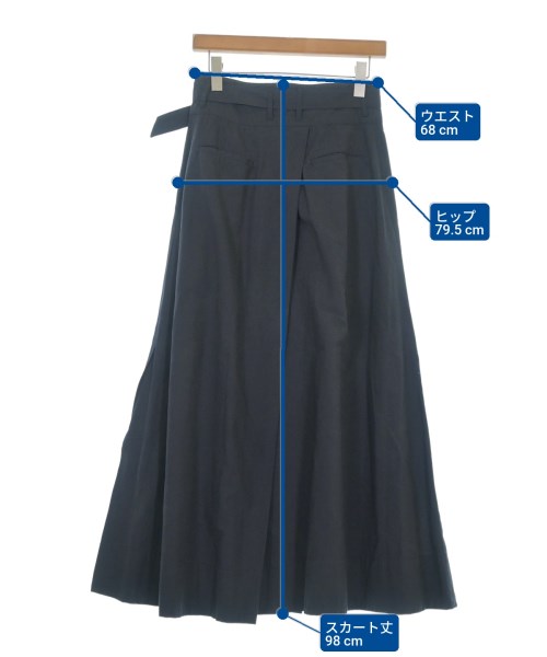 GALERIE VIE（ギャラリーヴィー）ロング・マキシ丈スカート 紺 サイズ:34(S位) レディース/2200622280172