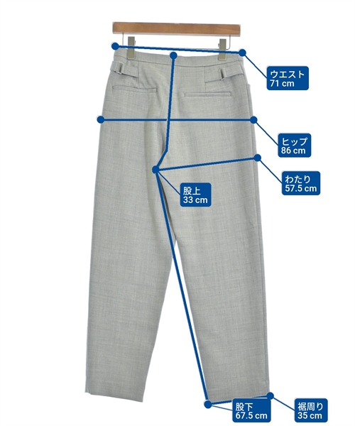 GALERIE VIE（ギャラリーヴィー）スラックス グレー サイズ:36(M位) レディース/2200622794082