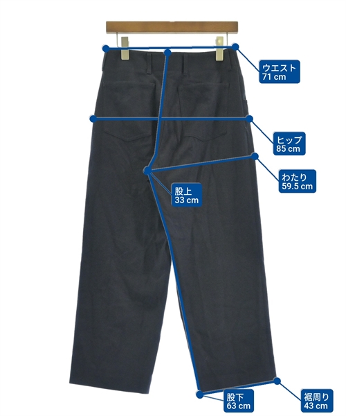 GALERIE VIE（ギャラリーヴィー）スラックス 紺 サイズ:34(S位) レディース/2200623197172