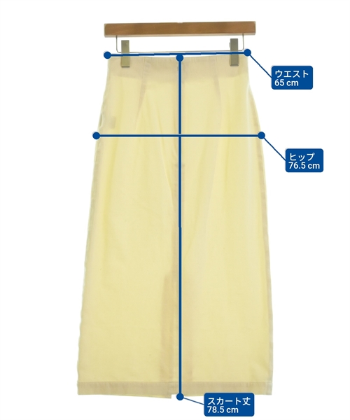 GALERIE VIE（ギャラリーヴィー）ロング・マキシ丈スカート 白 サイズ:34(S位) レディース/2200620346030