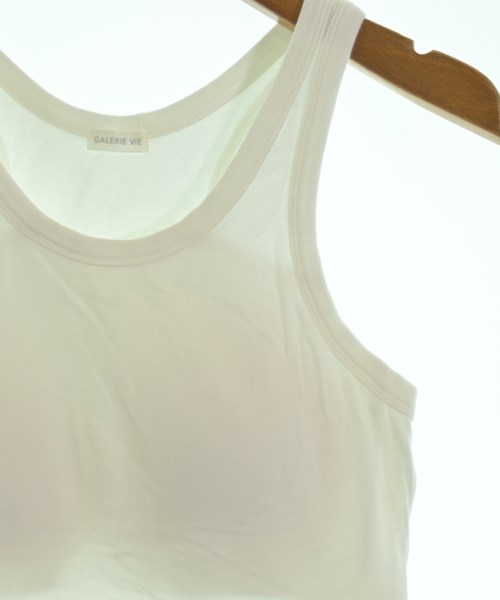 GALERIE VIE（ギャラリーヴィー）タンクトップ 白 サイズ:F レディース/2200615471259