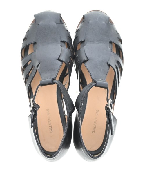 GALERIE VIE（ギャラリーヴィー）サンダル 黒 サイズ:EU38(24.5cm位) レディース/2200628899071