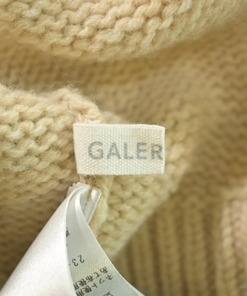 GALERIE VIE（ギャラリーヴィー）ニット・セーター ベージュ サイズ:S レディース/2200630419045