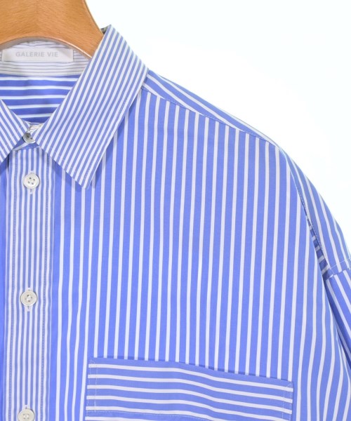 GALERIE VIE（ギャラリーヴィー）カジュアルシャツ 青 サイズ:F レディース/2200615003016