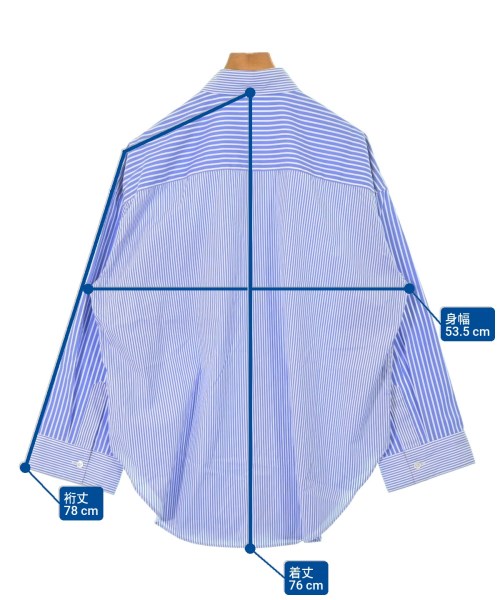 GALERIE VIE（ギャラリーヴィー）カジュアルシャツ 青 サイズ:F レディース/2200615003016