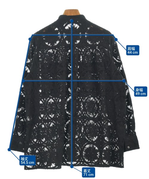 GALERIE VIE（ギャラリーヴィー）ブラウス 黒 サイズ:36(M位) レディース/2200615003047