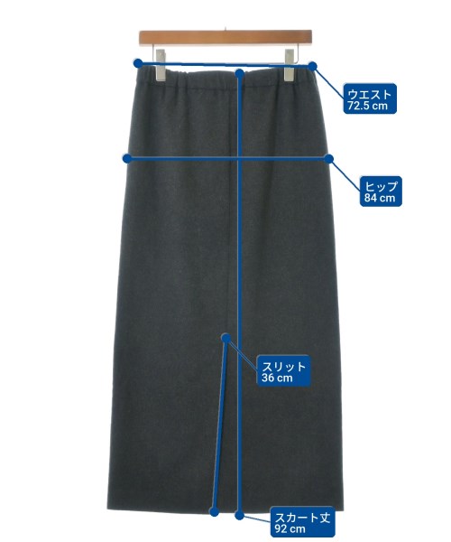 GALERIE VIE（ギャラリーヴィー）ロング・マキシ丈スカート グレー サイズ:36(M位) レディース/2200615003054