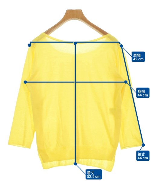 GALERIE VIE（ギャラリーヴィー）ニット・セーター 黄 サイズ:S レディース/2200618691265