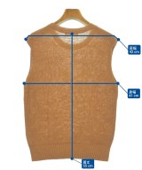 GALERIE VIE（ギャラリーヴィー）ベスト オレンジ サイズ:S レディース/2200634010125