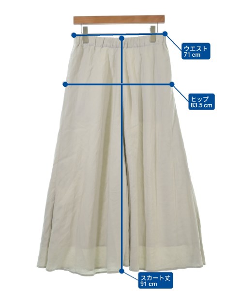 GALERIE VIE（ギャラリーヴィー）ロング・マキシ丈スカート グレー サイズ:36(M位) レディース/2200615089058