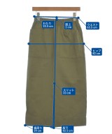 GALERIE VIE（ギャラリーヴィー）ロング・マキシ丈スカート カーキ サイズ:34(S位) レディース/2200613524087