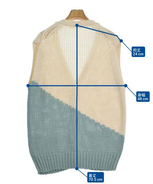 GALERIE VIE（ギャラリーヴィー）ベスト 白 サイズ:F レディース/2200615123127