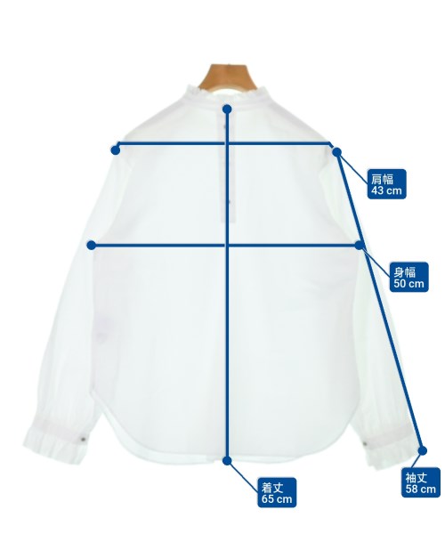 GALERIE VIE（ギャラリーヴィー）ブラウス 白 サイズ:F レディース/2200615123325