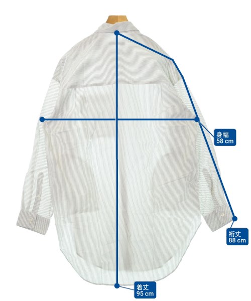 GALERIE VIE（ギャラリーヴィー）カジュアルシャツ 白 サイズ:46(M位) メンズ/2200610100024