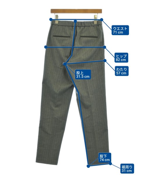 GALERIE VIE（ギャラリーヴィー）スラックス グレー サイズ:38(L位) レディース/2200617901020