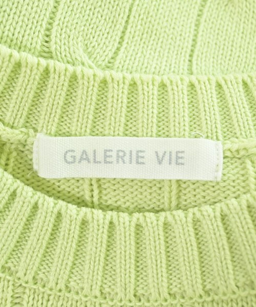 GALERIE VIE（ギャラリーヴィー）ニット・セーター 緑 サイズ:F レディース/2200602882044