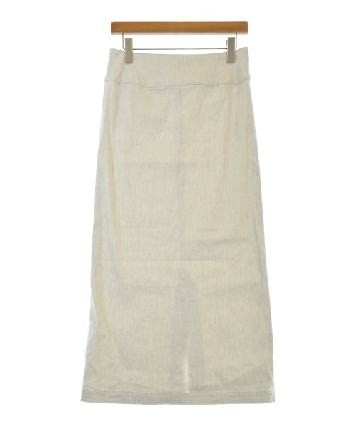 GALERIE VIE(ギャラリーヴィー)ロング・マキシ丈スカート 白 サイズ:36(M位)/2200673399014