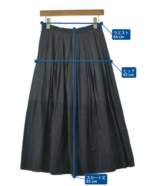 GALERIE VIE（ギャラリーヴィー）ロング・マキシ丈スカート 紺 サイズ:36(M位) レディース/2200677111018