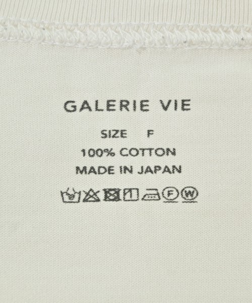 GALERIE VIE（ギャラリーヴィー）Tシャツ・カットソー 白 サイズ:F レディース/2200689602085