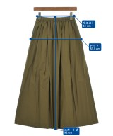 GALERIE VIE（ギャラリーヴィー）ロング・マキシ丈スカート カーキ サイズ:32(XS位) レディース/2200679804161