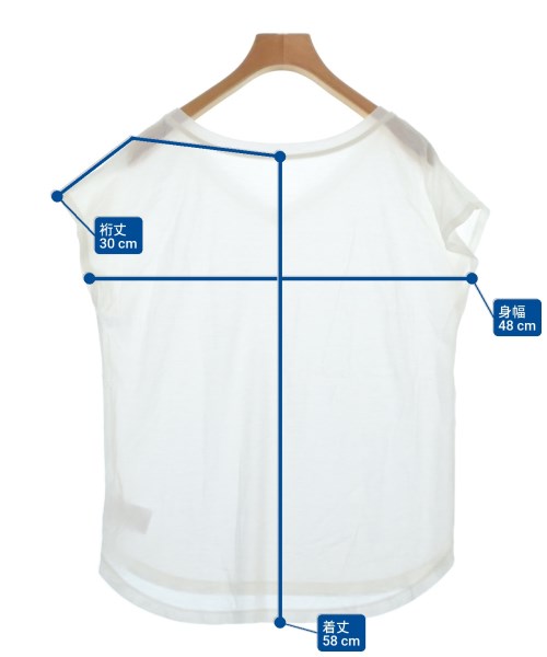 GALERIE VIE（ギャラリーヴィー）Tシャツ・カットソー 白 サイズ:S レディース/2200692267028