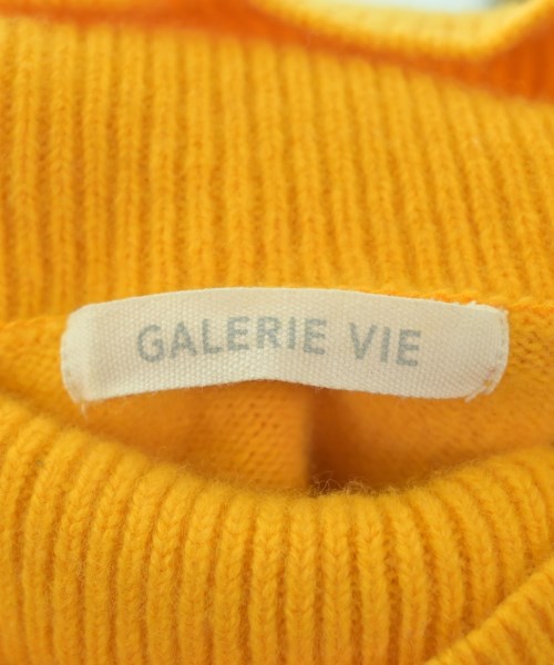GALERIE VIE（ギャラリーヴィー）ニット・セーター 黄 サイズ:F レディース/2200651050128