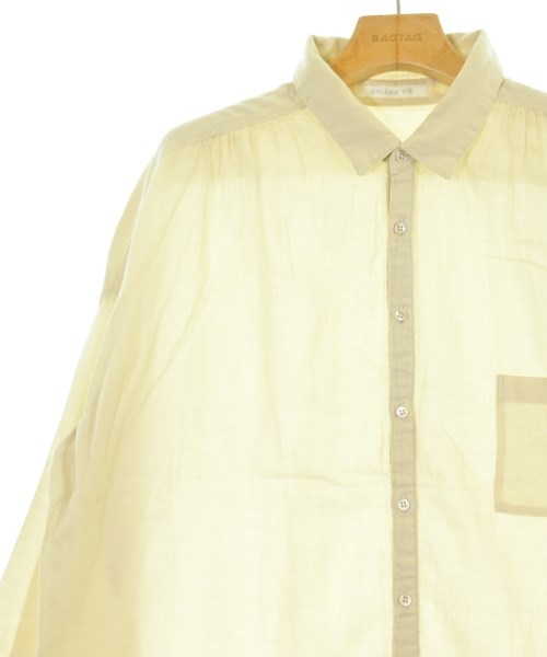 GALERIE VIE（ギャラリーヴィー）カジュアルシャツ ベージュ サイズ:36(M位) レディース/2200656413140