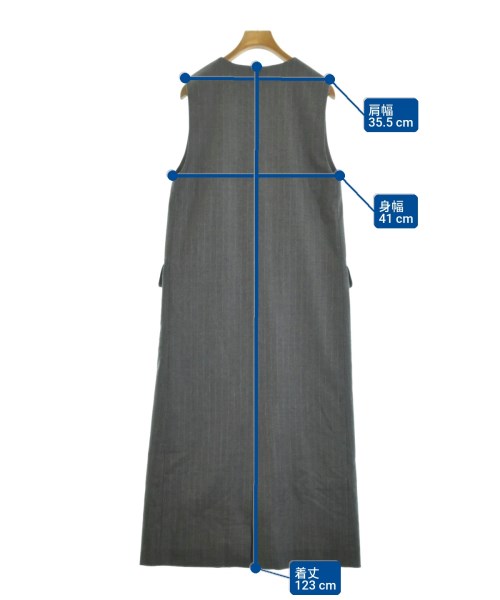 GALERIE VIE（ギャラリーヴィー）ワンピース グレー サイズ:34(S位) レディース/2200657977023