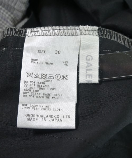 GALERIE VIE（ギャラリーヴィー）スラックス グレー サイズ:36(M位) レディース/2200635935038