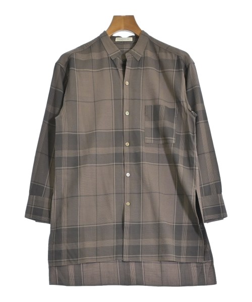 GALERIE VIE(ギャラリーヴィー)カジュアルシャツ 茶 サイズ:36(M位)/2200638572049