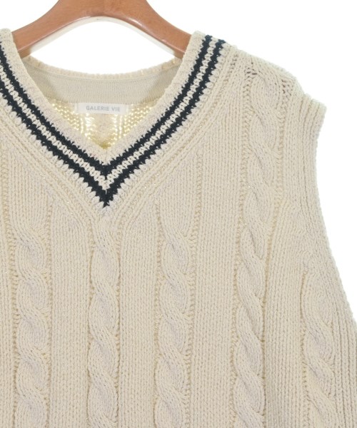 GALERIE VIE（ギャラリーヴィー）ベスト 白 サイズ:F レディース/2200640693053
