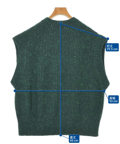 GALERIE VIE（ギャラリーヴィー）ベスト 緑 サイズ:S レディース/2200636941069