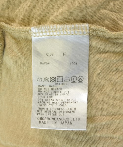 GALERIE VIE（ギャラリーヴィー）Tシャツ・カットソー ベージュ サイズ:F レディース/2200706169096