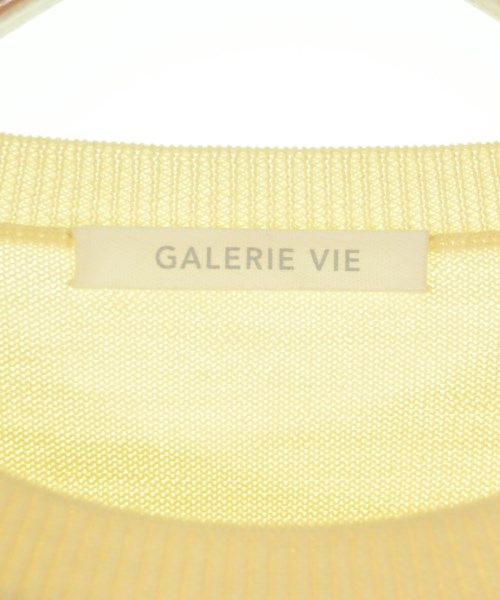GALERIE VIE（ギャラリーヴィー）ニット・セーター 黄 サイズ:F レディース/2200663527113