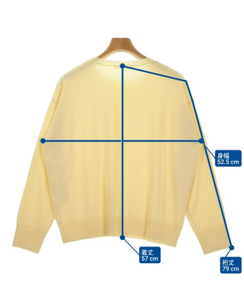 GALERIE VIE（ギャラリーヴィー）ニット・セーター 黄 サイズ:F レディース/2200663527113