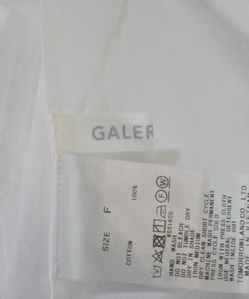 GALERIE VIE（ギャラリーヴィー）ブラウス 白 サイズ:F レディース/2200663527137