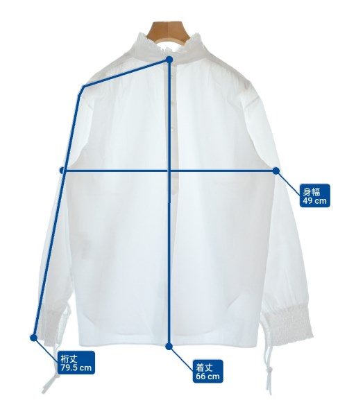 GALERIE VIE（ギャラリーヴィー）ブラウス 白 サイズ:F レディース/2200663527137