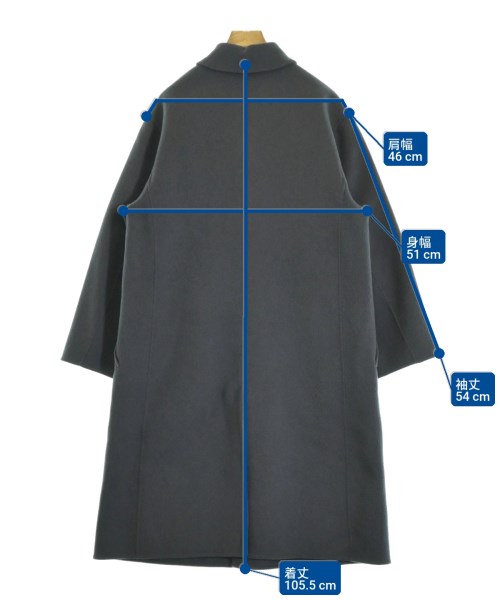 GALERIE VIE（ギャラリーヴィー）ステンカラーコート グレー サイズ:36(M位) レディース/2200663221028