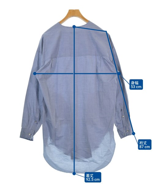 GALERIE VIE（ギャラリーヴィー）カジュアルシャツ 青 サイズ:46(L位) メンズ/2200665956034