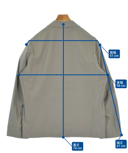 GALERIE VIE（ギャラリーヴィー）カジュアルジャケット グレー サイズ:F メンズ/2200665645013