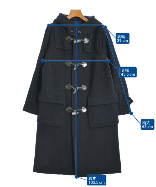 GALERIE VIE（ギャラリーヴィー）ダッフルコート 紺 サイズ:F レディース/2200665686016