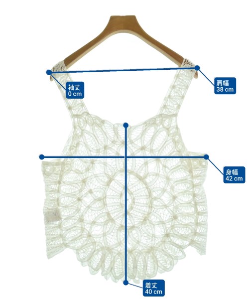 GALERIE VIE（ギャラリーヴィー）ブラウス 白 サイズ:F レディース/2200666468420