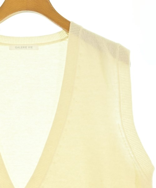 GALERIE VIE（ギャラリーヴィー）ベスト 白 サイズ:F レディース/2200667003033