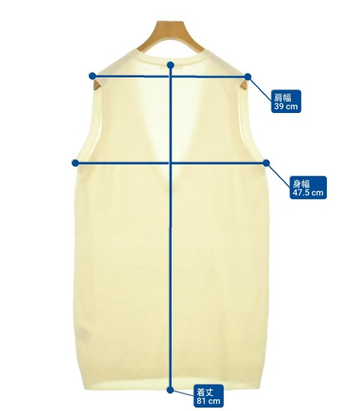 GALERIE VIE（ギャラリーヴィー）ベスト 白 サイズ:F レディース/2200667003033