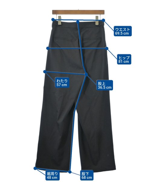 GALERIE VIE（ギャラリーヴィー）スラックス 黒 サイズ:36(M位) レディース/2200671728137