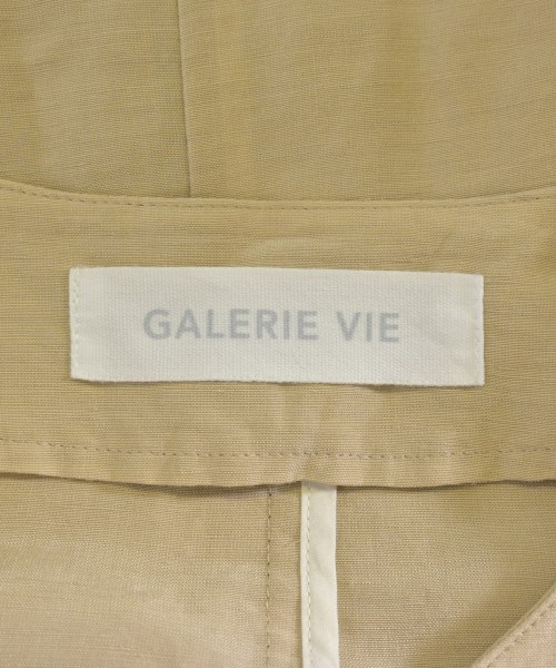 GALERIE VIE（ギャラリーヴィー）ノーカラージャケット ベージュ サイズ:F レディース/2200725448103