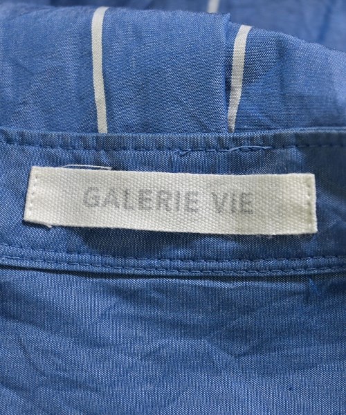 GALERIE VIE（ギャラリーヴィー）シャツワンピース 青 サイズ:F レディース/2200719085086