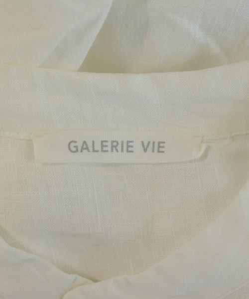GALERIE VIE（ギャラリーヴィー）シャツワンピース 白 サイズ:36(M位) レディース/2200719085093
