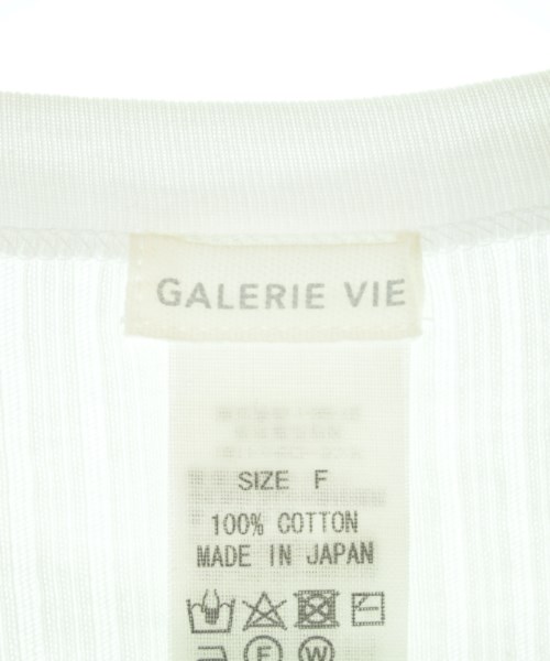 GALERIE VIE（ギャラリーヴィー）Tシャツ・カットソー 白 サイズ:F レディース/2200720580020